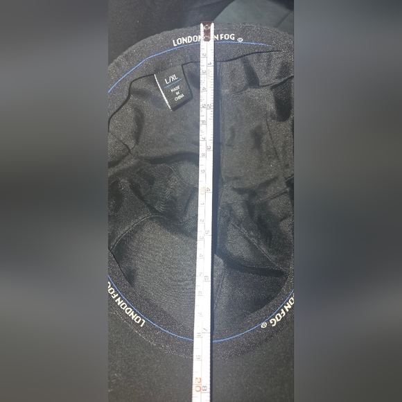 London Fog Black Men's Driving Cap - Picture 7 of 8